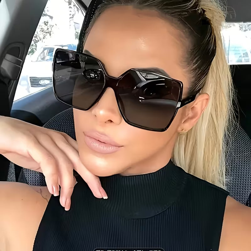Oversized Square Fashion Sunglasses for Women