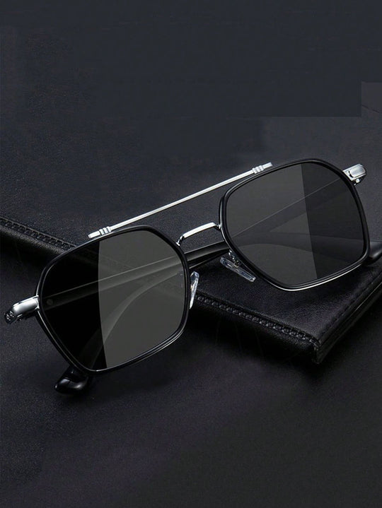 Luxury Oval Cat-Eye Sunglasses