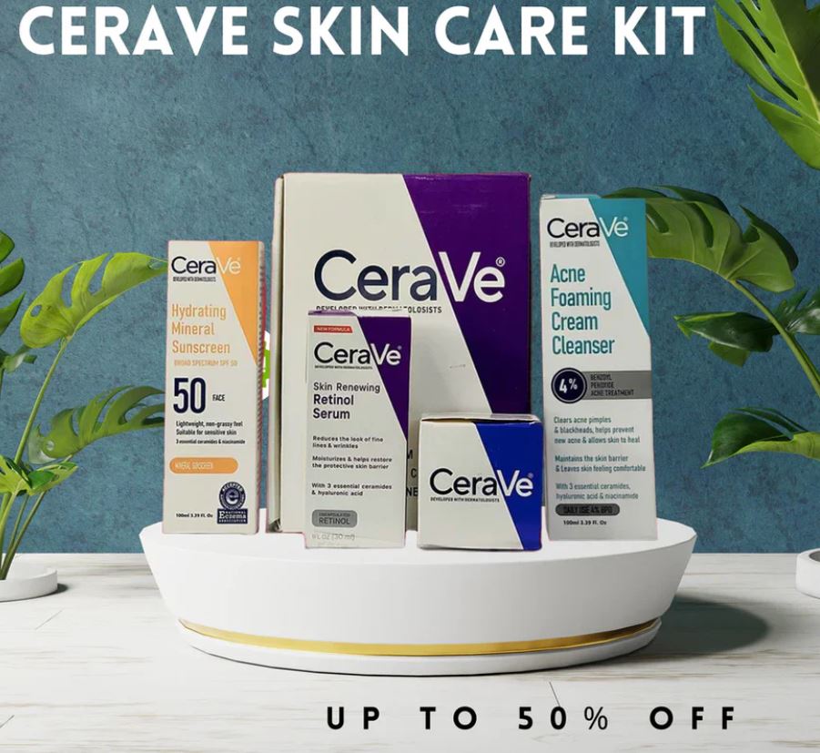 CeraVe Complete Skin Renewal & Acne Control Kit