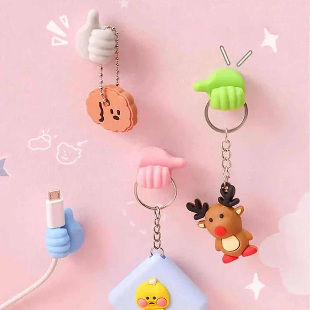 Creative Silicone Thumb Wall Hooks