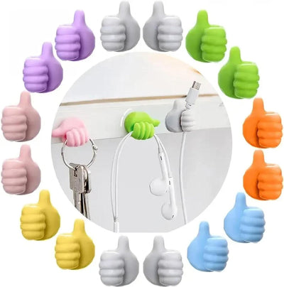 Creative Silicone Thumb Wall Hooks