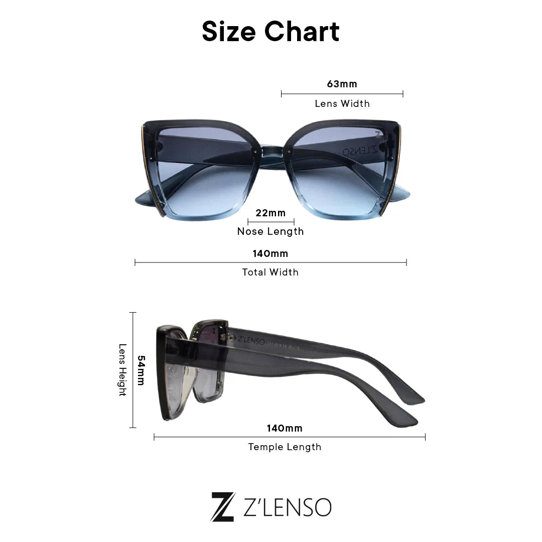 Oversized Square Premium Sunglasses for Women
