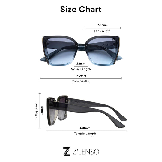 Oversized Square Premium Sunglasses for Women