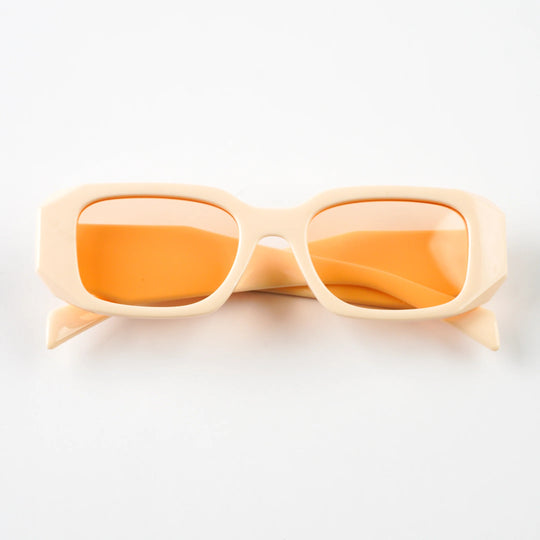 Vintage Aviator Style Yellow Lens Glasses
