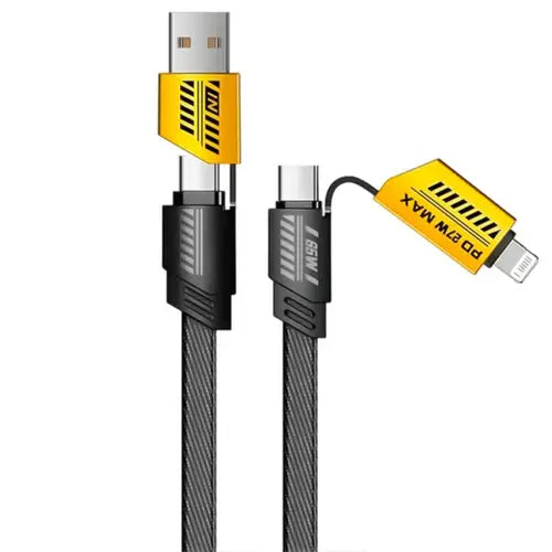Beme Transformer 65W Fast Charging Cable 5 in 1