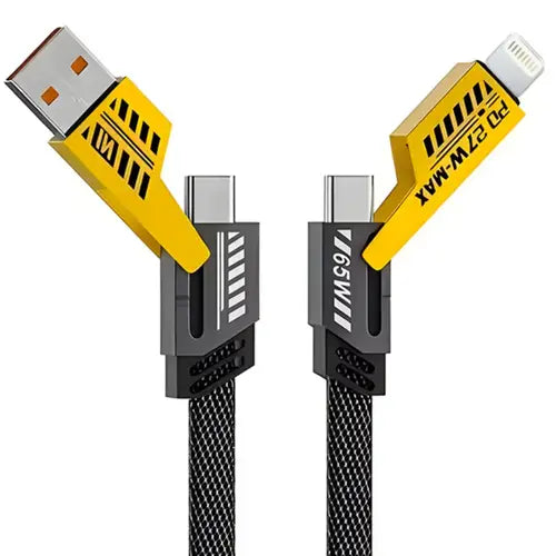Beme Transformer 65W Fast Charging Cable 5 in 1
