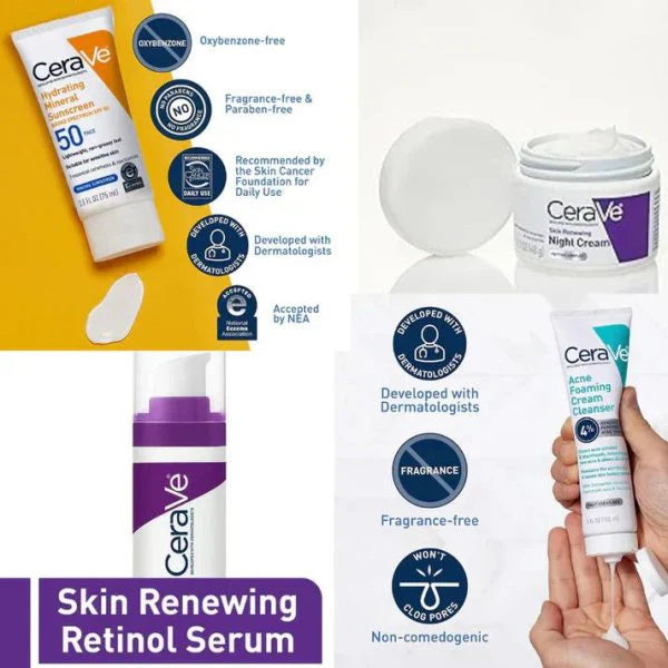CeraVe Complete Skin Renewal & Acne Control Kit