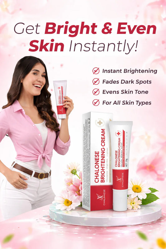 Chalonese Brightening Cream – Instant Skin Whitening & Dark Spot Remover (20g)