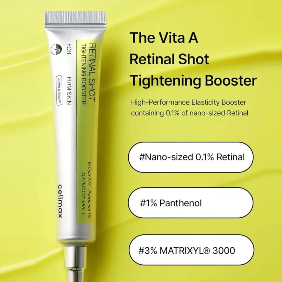 Celimax Retinal Shot - Pore & Firming Booster - GLOW GLAZE