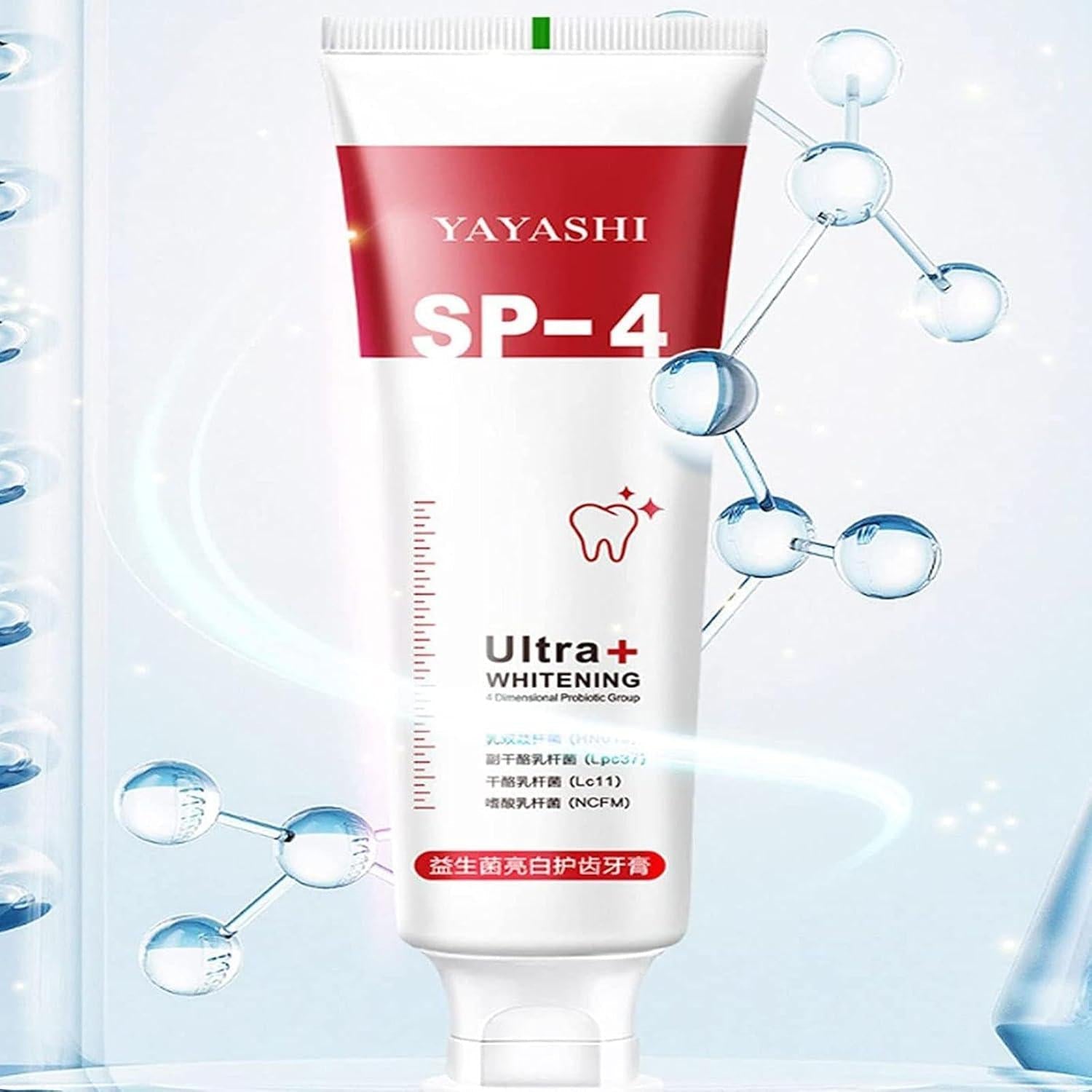SP4 Whitening Toothpaste 120g, Advanced Formula - GLOW GLAZESP4 Whitening Toothpaste 120g, Advanced Formula