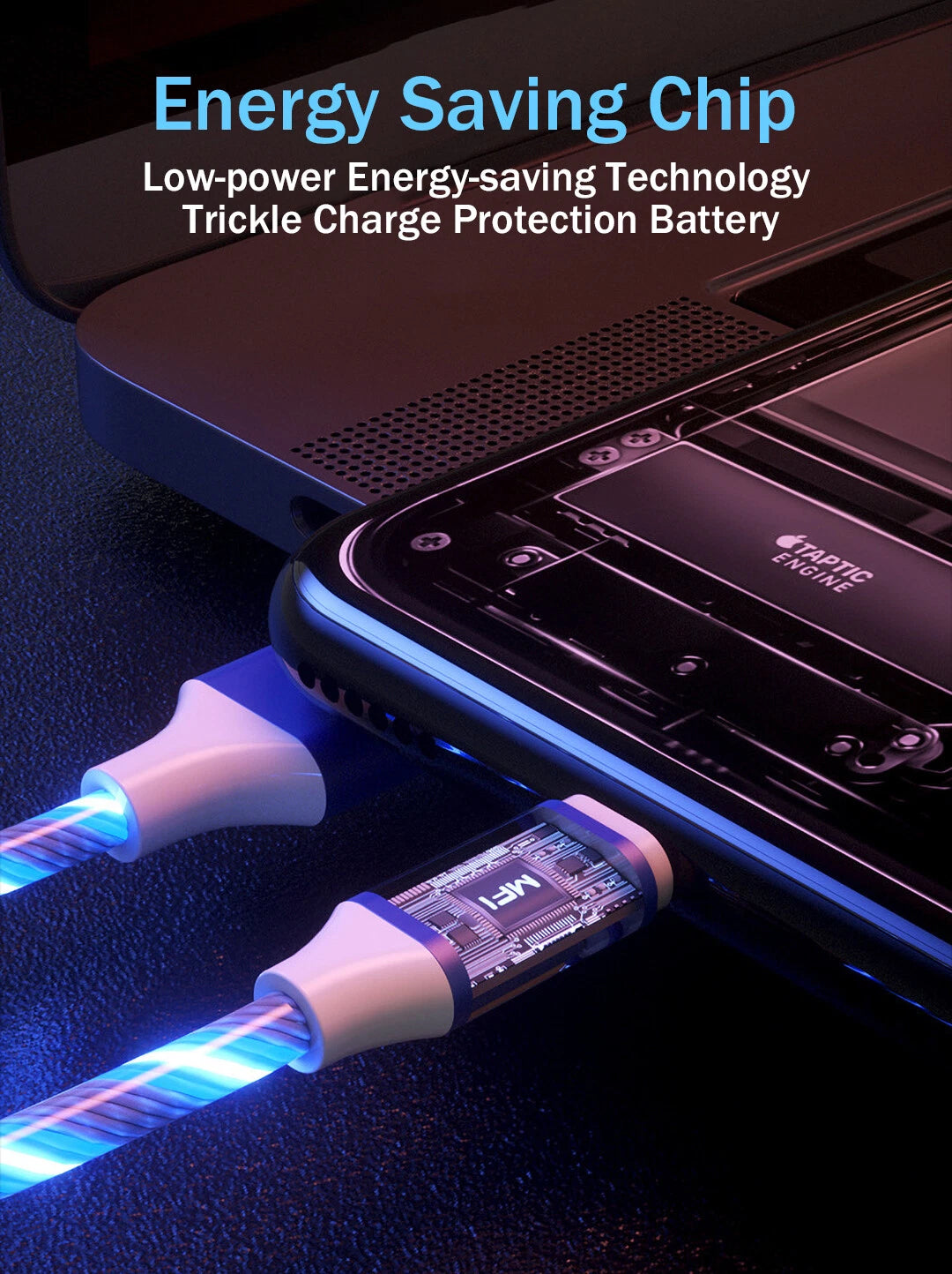 3 in 1 Led Light Up Charger Charging Cable